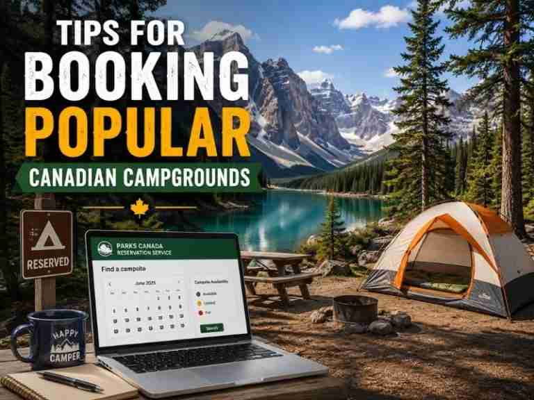 Tips for Booking Popular Canadian Campgrounds